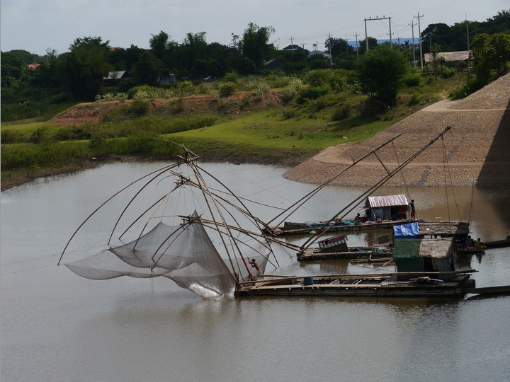 Kratie am  Mekong - Kambodscha